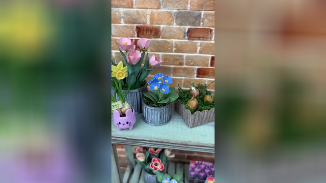 ساخت گل‌های کوچک تولیپ خودمانی 💐 #هنرهای_دستی #مینیاتور #برندهای_کوچ ک