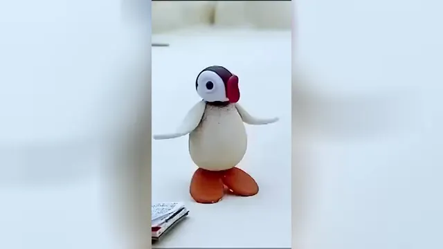 این داره میوفته! 🐧 #پینگو