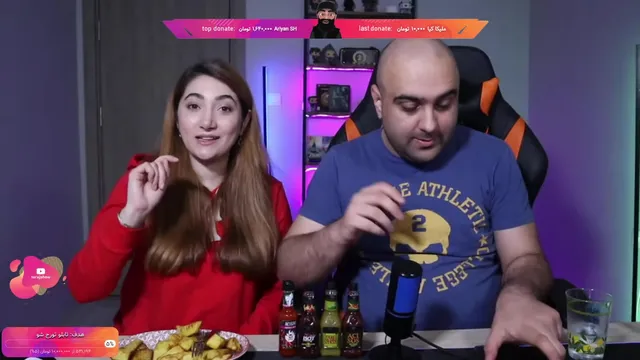 چالش 5 ثانیه با مجازات: سیبزمینی اتشین