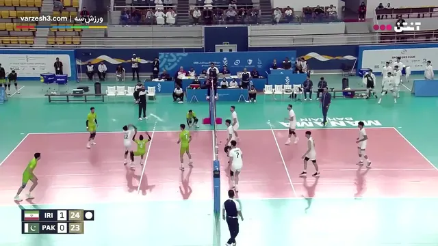 ایران vs پاکستان | فینال | والیبال در بازی‌های آسیایی جوانان ۲۰۲۵ | لحظات برتر