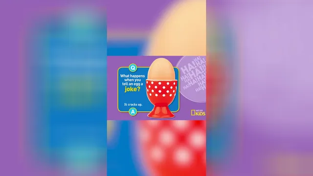 Wanna hear an EGG-cellent joke?! 🥚😂 | Just Joking—Laugh Out Loud | @natgeokids