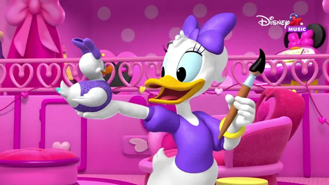 "Rubber Ducky Song" Song From Mickey Mouse Clubhouse+! 🐥🎵 | @disneyjr