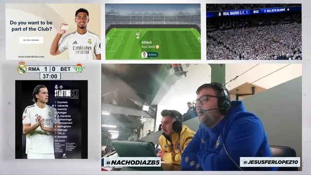 ⏱️ MINUTO A MINUTO | Real Madrid vs Real Betis | LaLiga