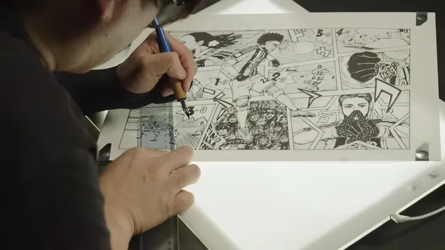 ACKY BRIGHT - Live Manga Drawing at Juventus Creator Lab
