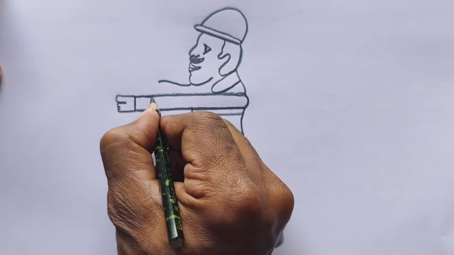 26 January Republic Day Drawing 🇮🇳 | Soldier Drawing From 5 Number | Easy Draw