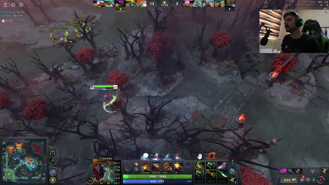 اسنایپر با بیلد عجیب دوتا2 | sniper mid dota2