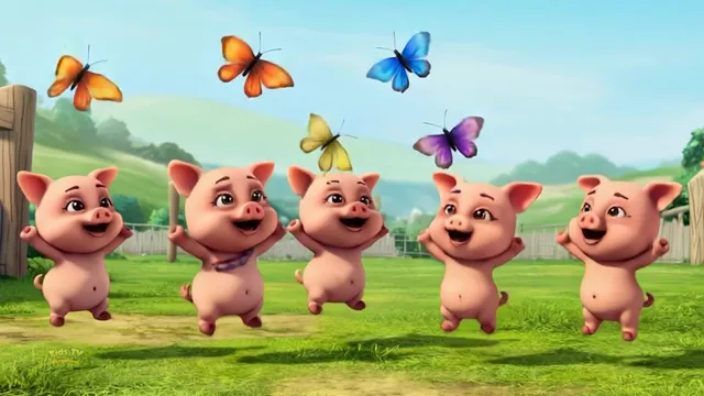 Five Little Piddies Song | Fun Counting Rhyme for Kids