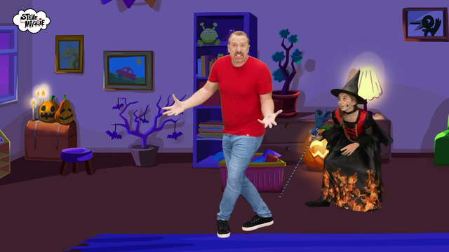 Halloween Monsters for Kids with Steve and Maggie | Trick or Treat & Monster Maze