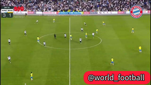 خلاصه بازی آرژانتین 4-1 برزیل (مقدماتی جام جهانی(2026)