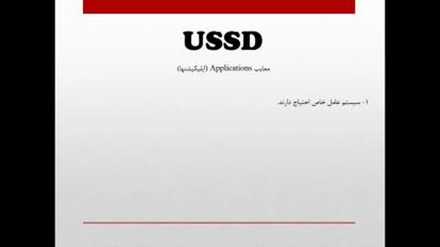 USSD Training