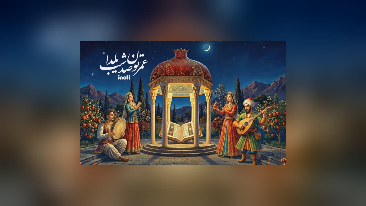تبریک شب یلدا / آی‌نوتی