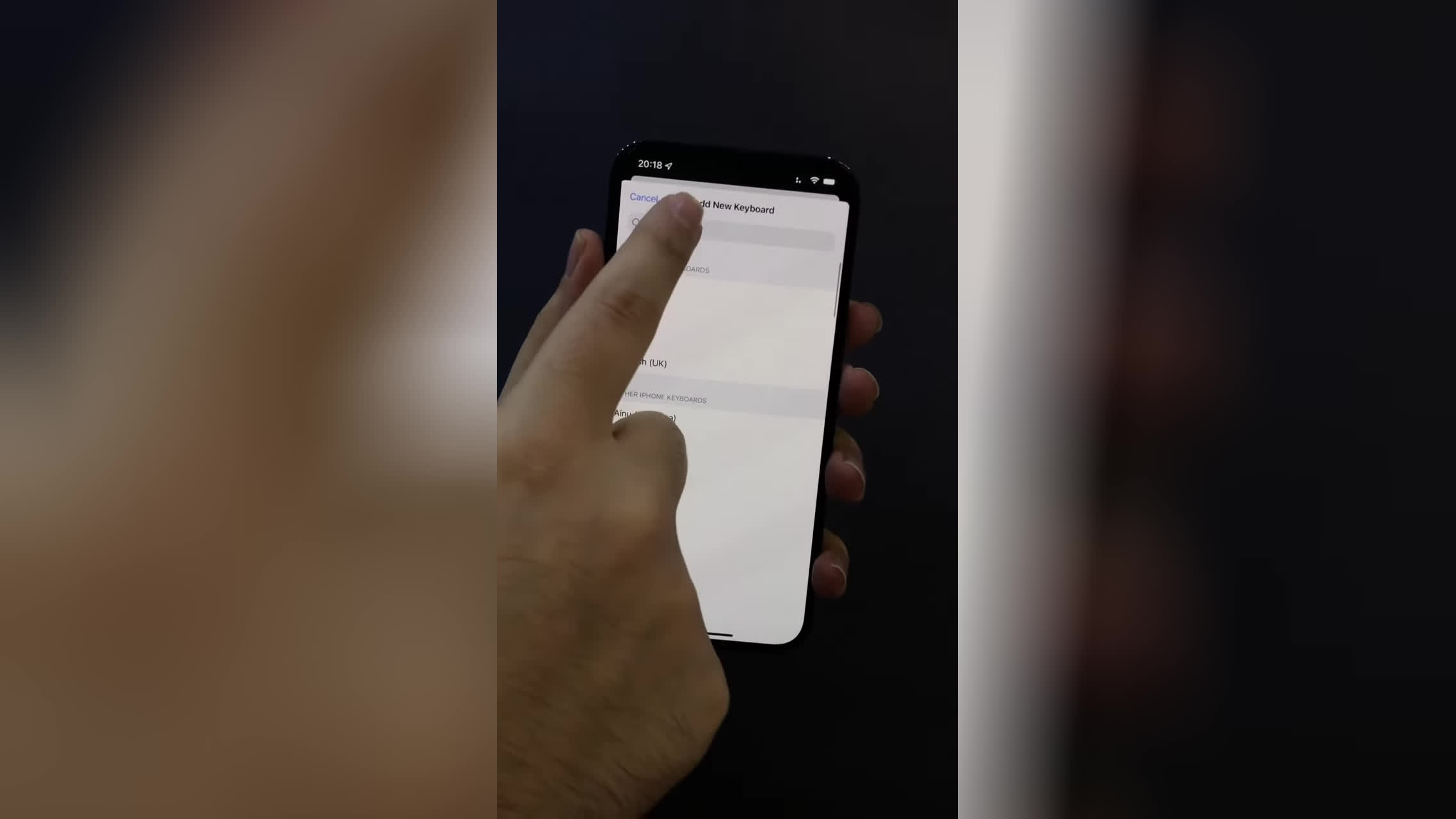 نحوه سریع اضافه کردن کیبورد فارسی به آیفون