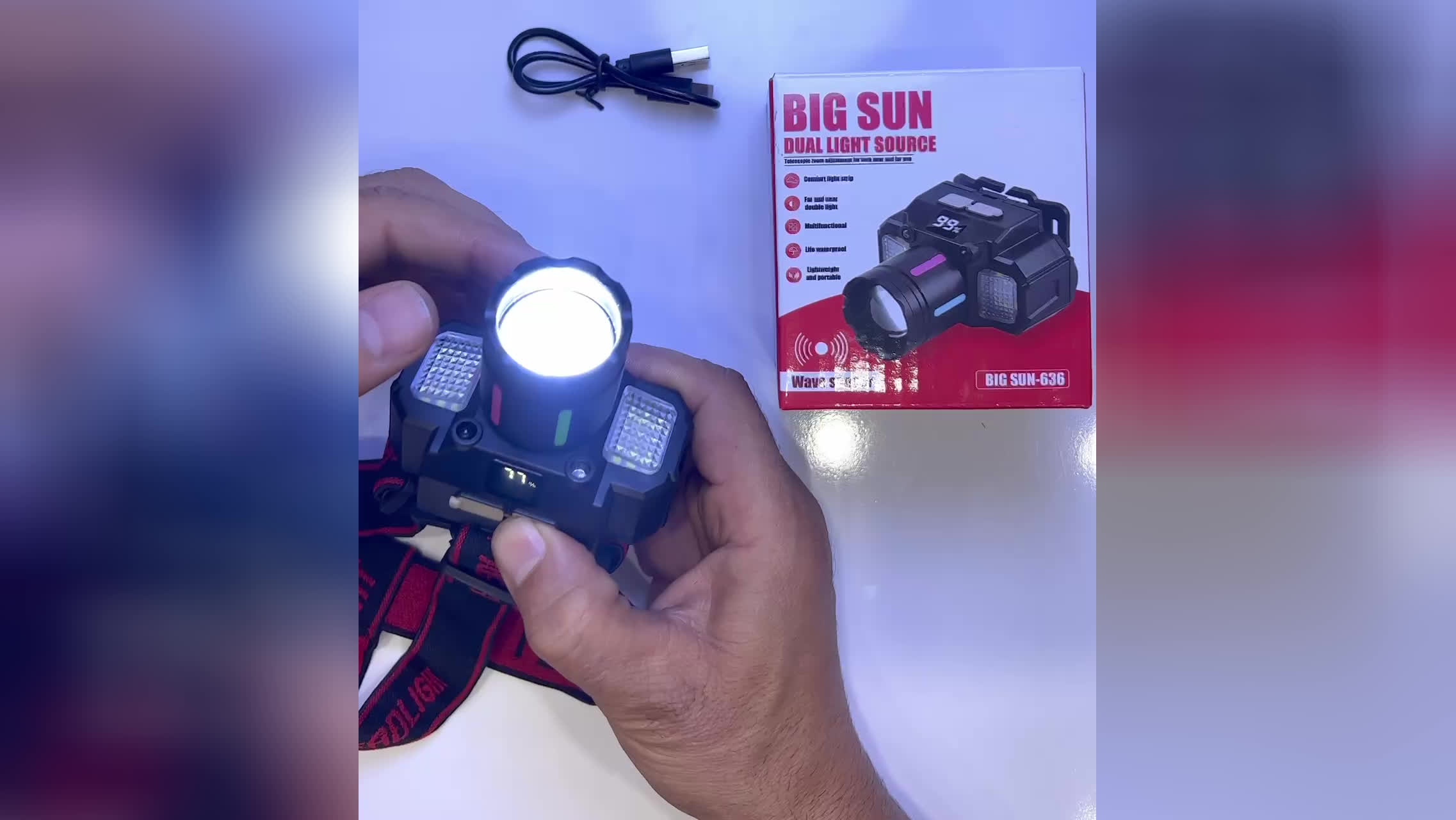 Big Sun-636 معرفی هدلایت