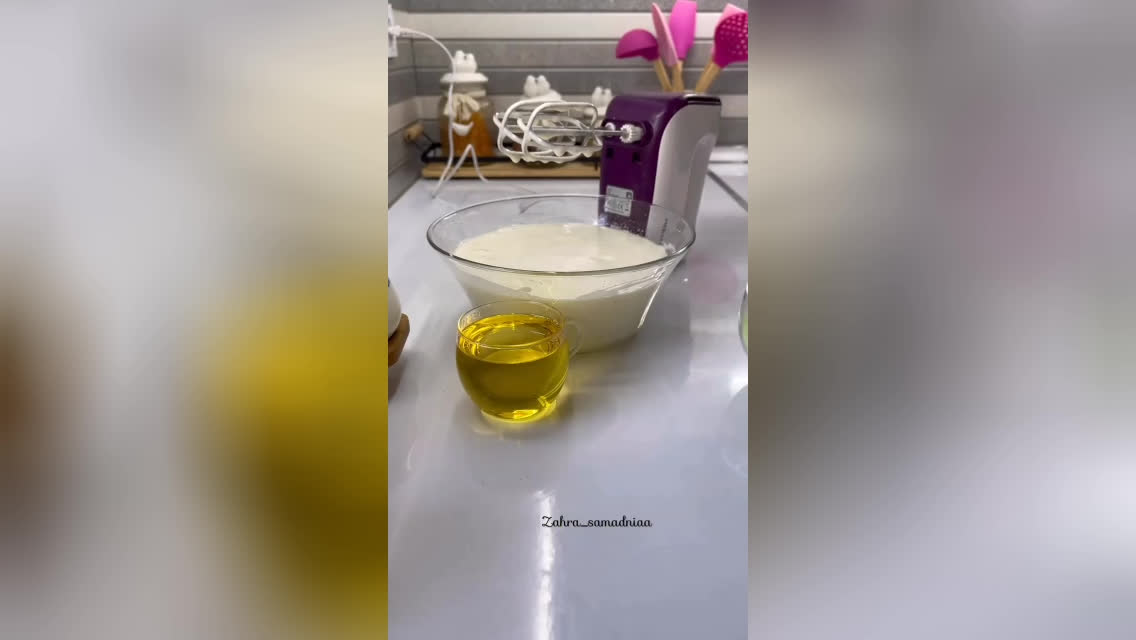 درست کردن کیک با ژله
