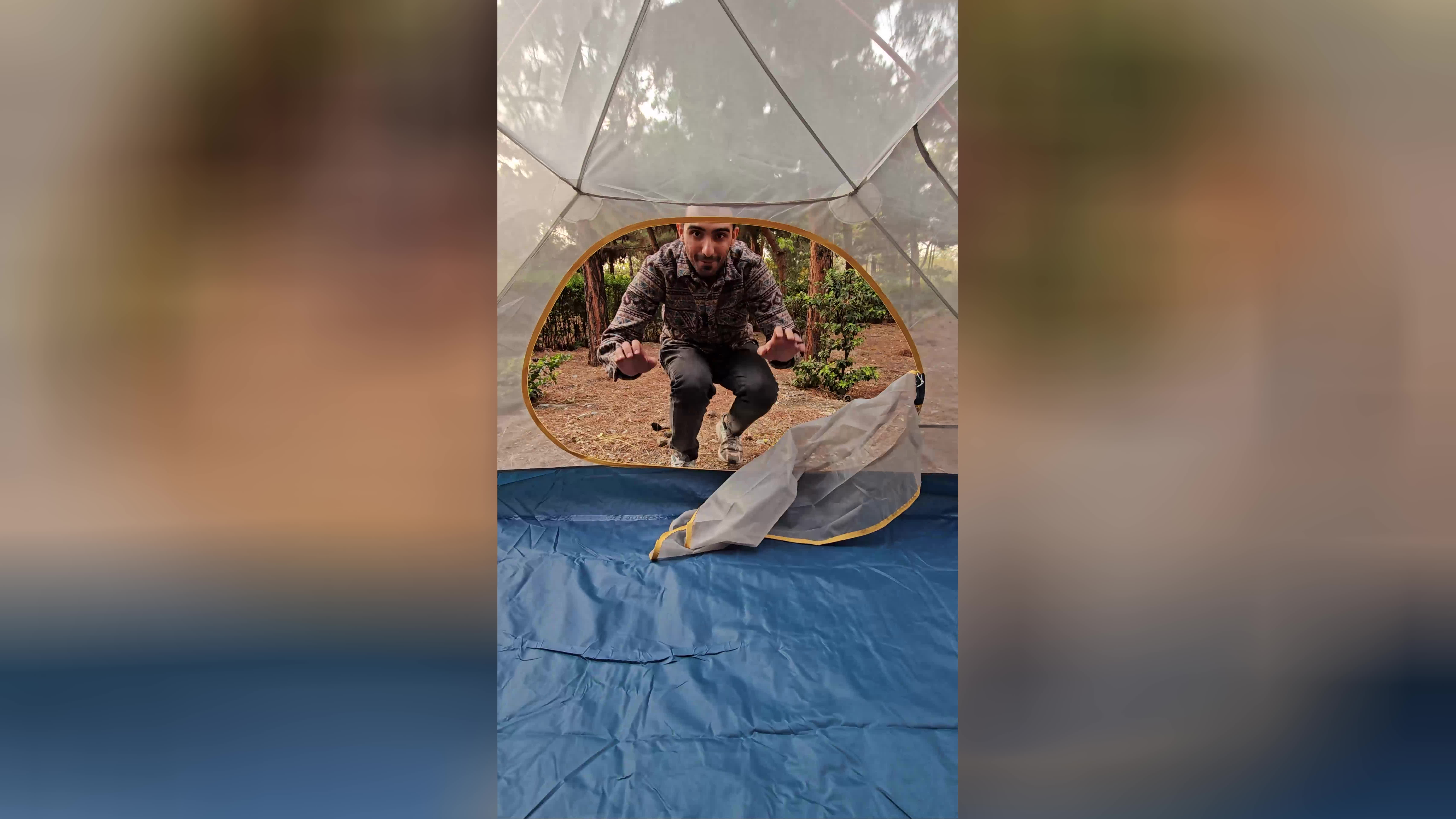 چادر کمپینگ naturehike دو نفره دوپوش ضد آب