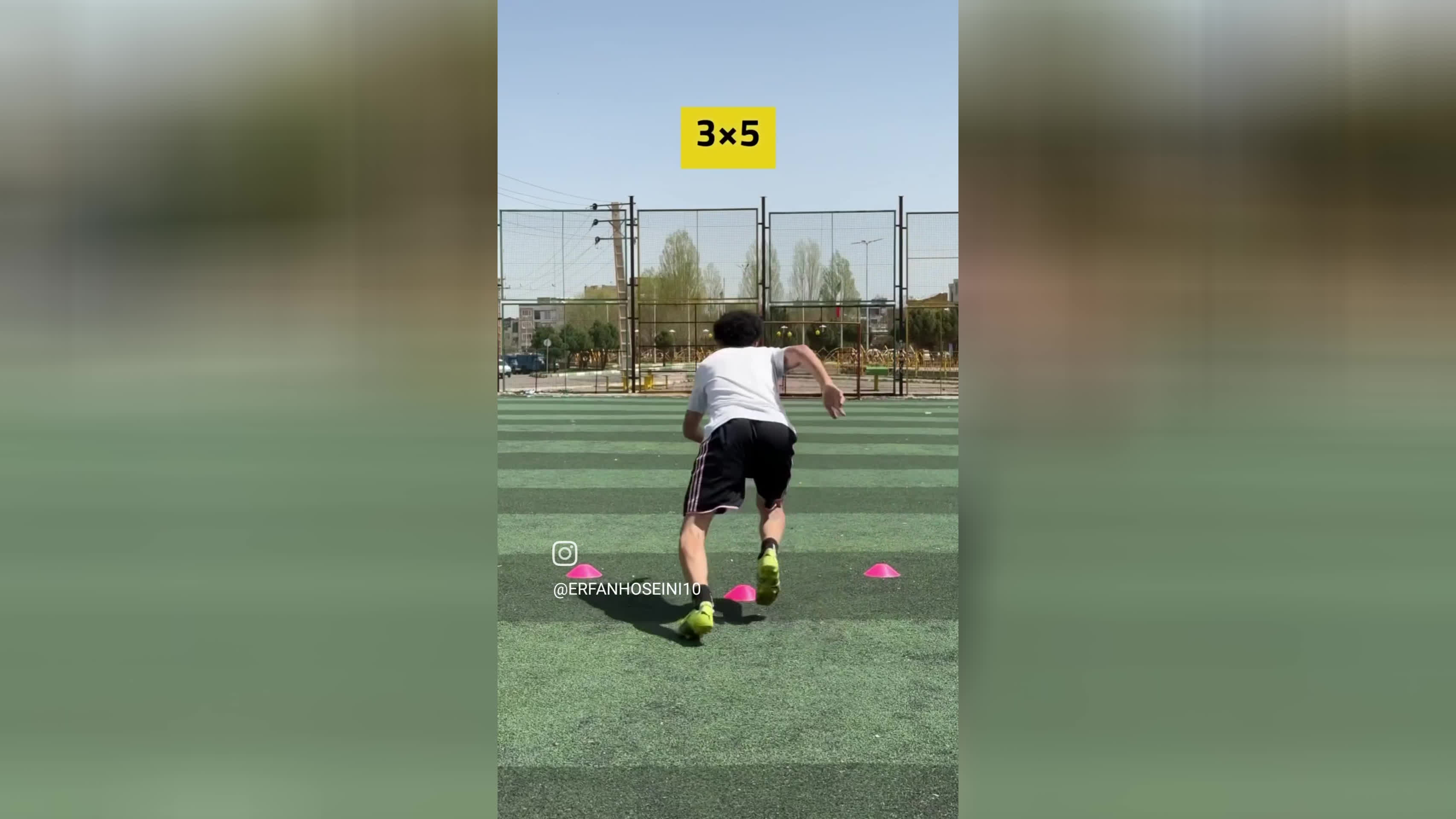 بالا بردن سرعت در فوتبال