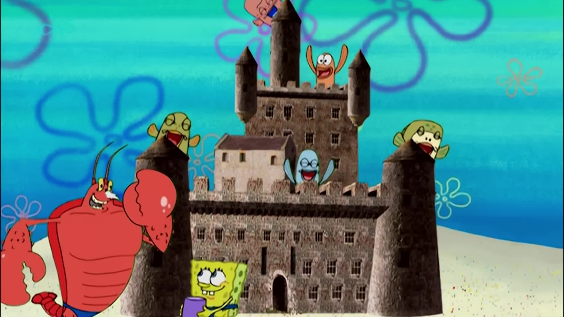 اسفنج باب به مدت 10 دقیقه به ساحل می‌رود 🏖️ | @SpongeBobOfficial
