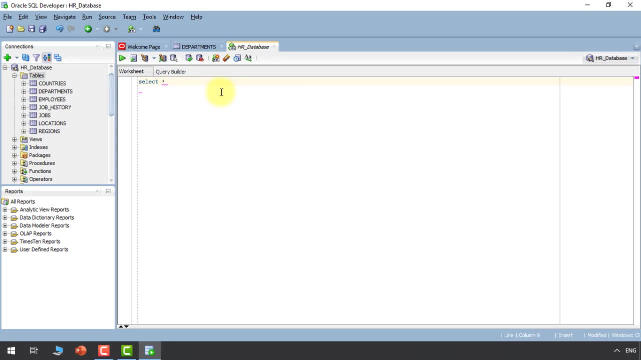 دوره آموزش PLSQL - قسمت ۳: آشنایی با محیط Oracle SQL Developer