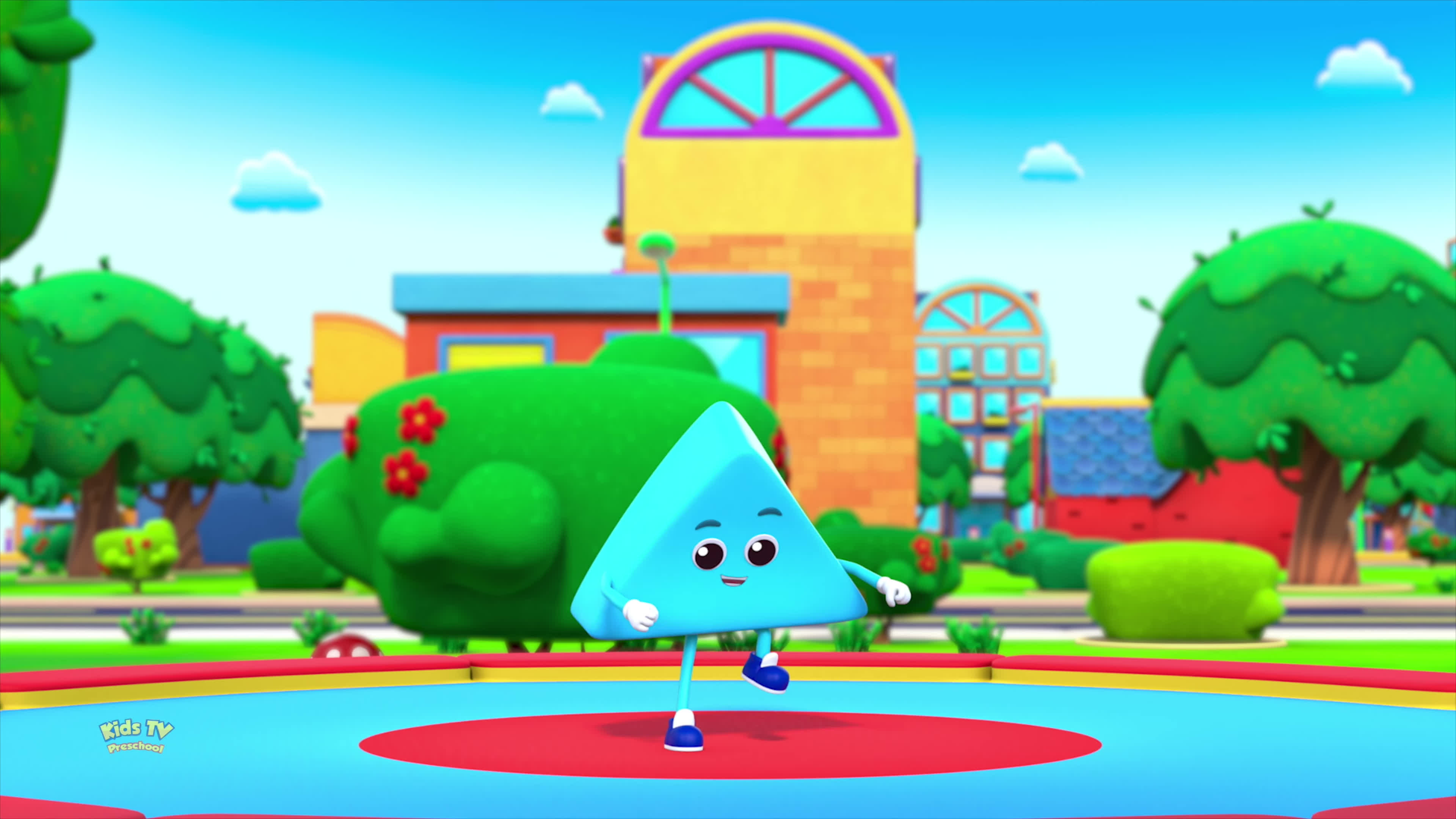 Five Little Shapes | Learn Shapes for Kids | Nursery Rhyme