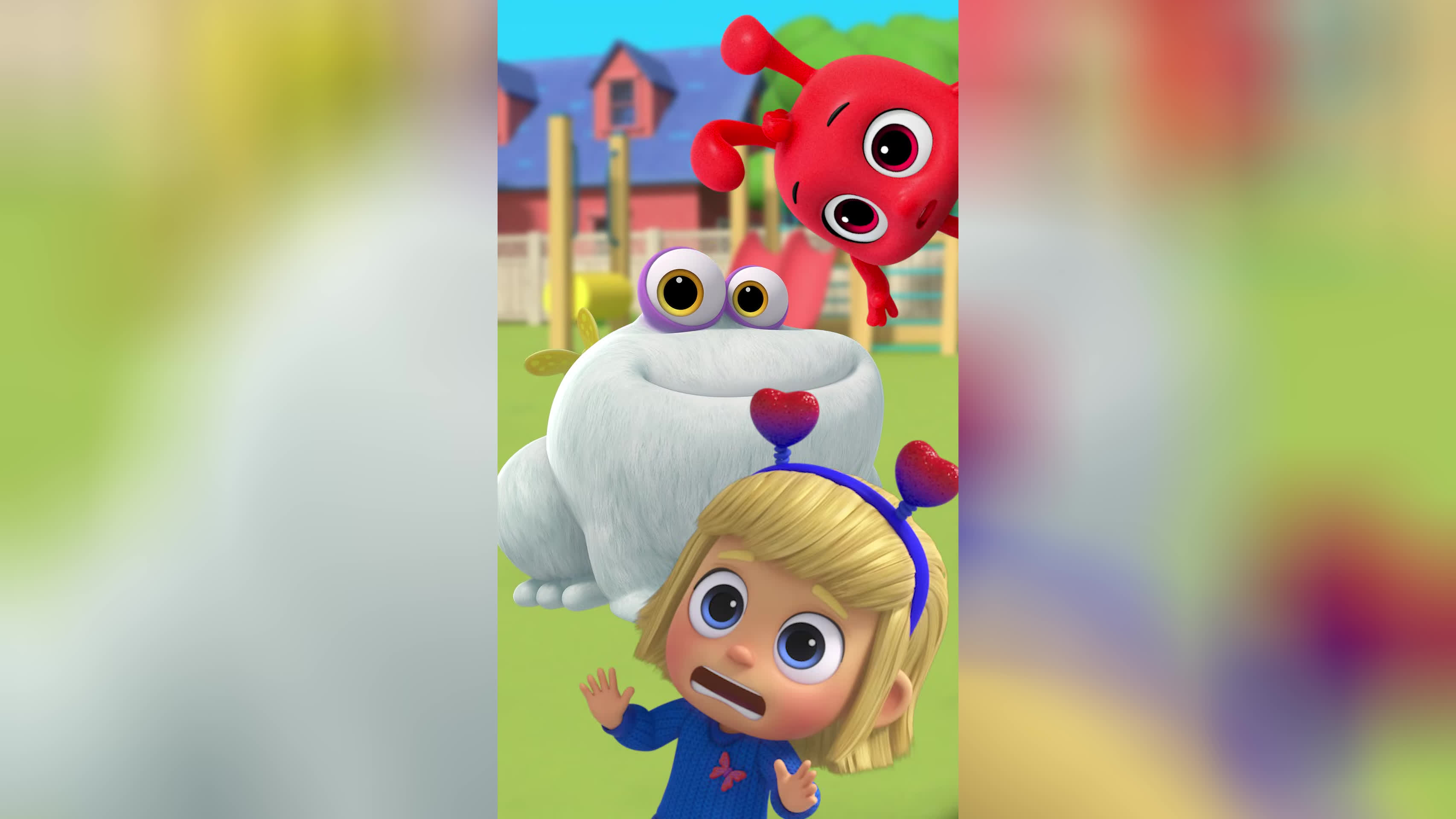 So close yet SO FAR! 🍭 Little Angel Vs Morphle Gobblefrog Lollipop Thief kids