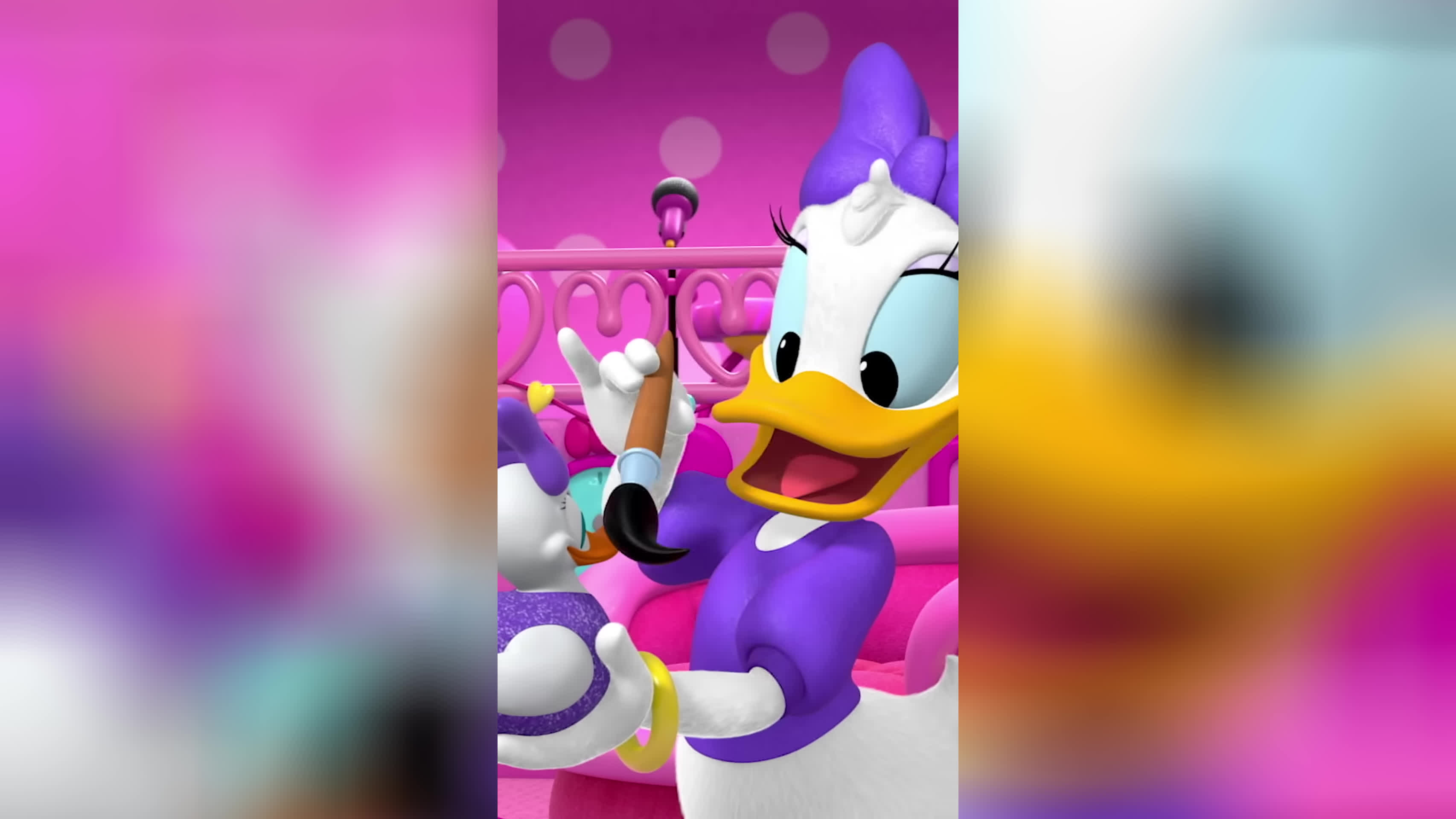 Sing along to the "Rubber Ducky Song" song from Mickey Mouse Clubhouse+! 🐥🎵 |