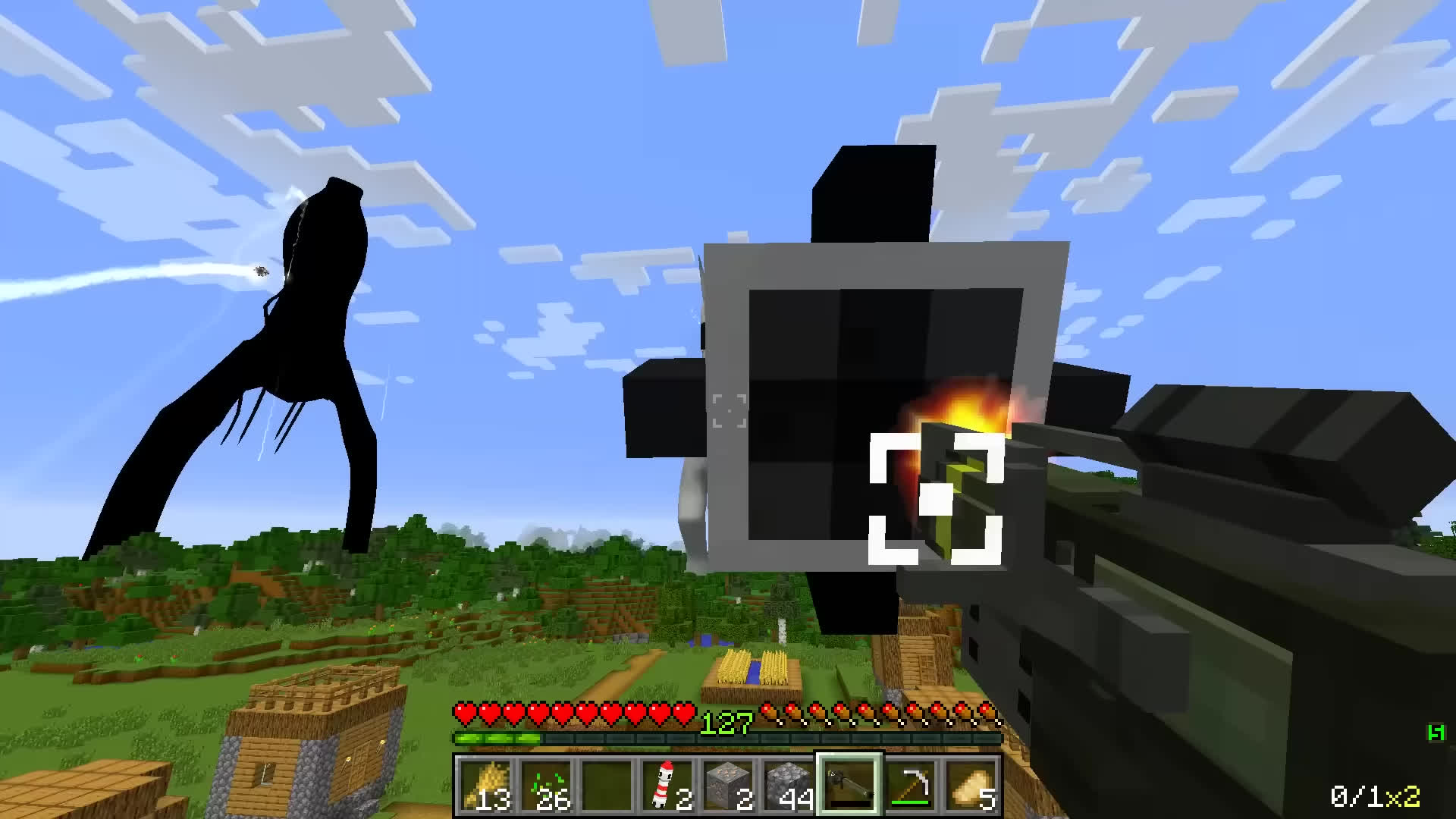 SURVIVING FROM DAY 17 AND BIRD WATCHER Part 2 in Minecraft - Gameplay