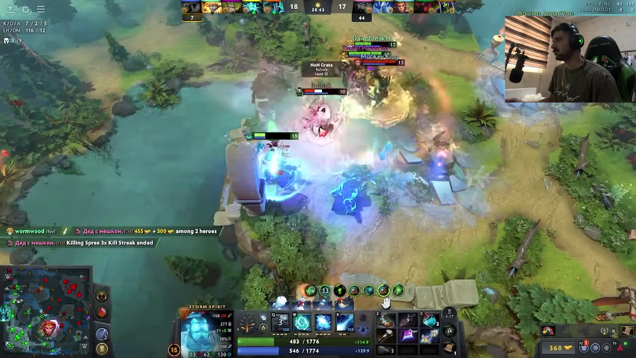 استورم مید دوتا2 | storm mid dota2
