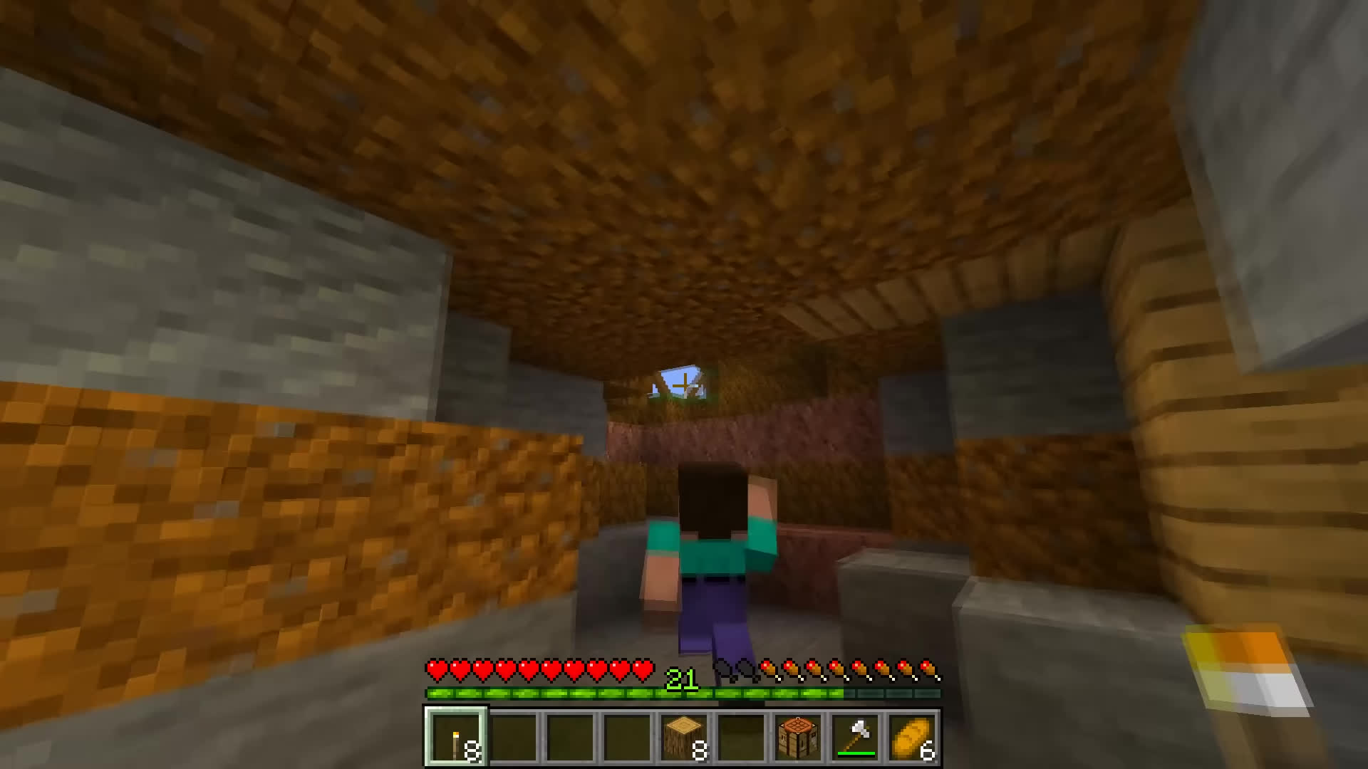 SURVIVING FROM DARK SIREN HEAD AND DAY 17 in Minecraft - Gameplay