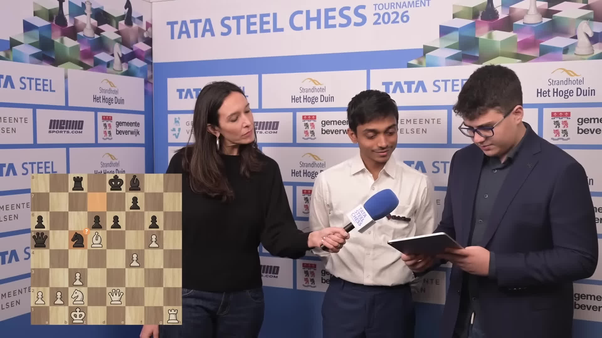 Tata Steel Wijk Aan Zee 2026: Hans, Arjun, Sindarov Fight For An Early Lead! Rd