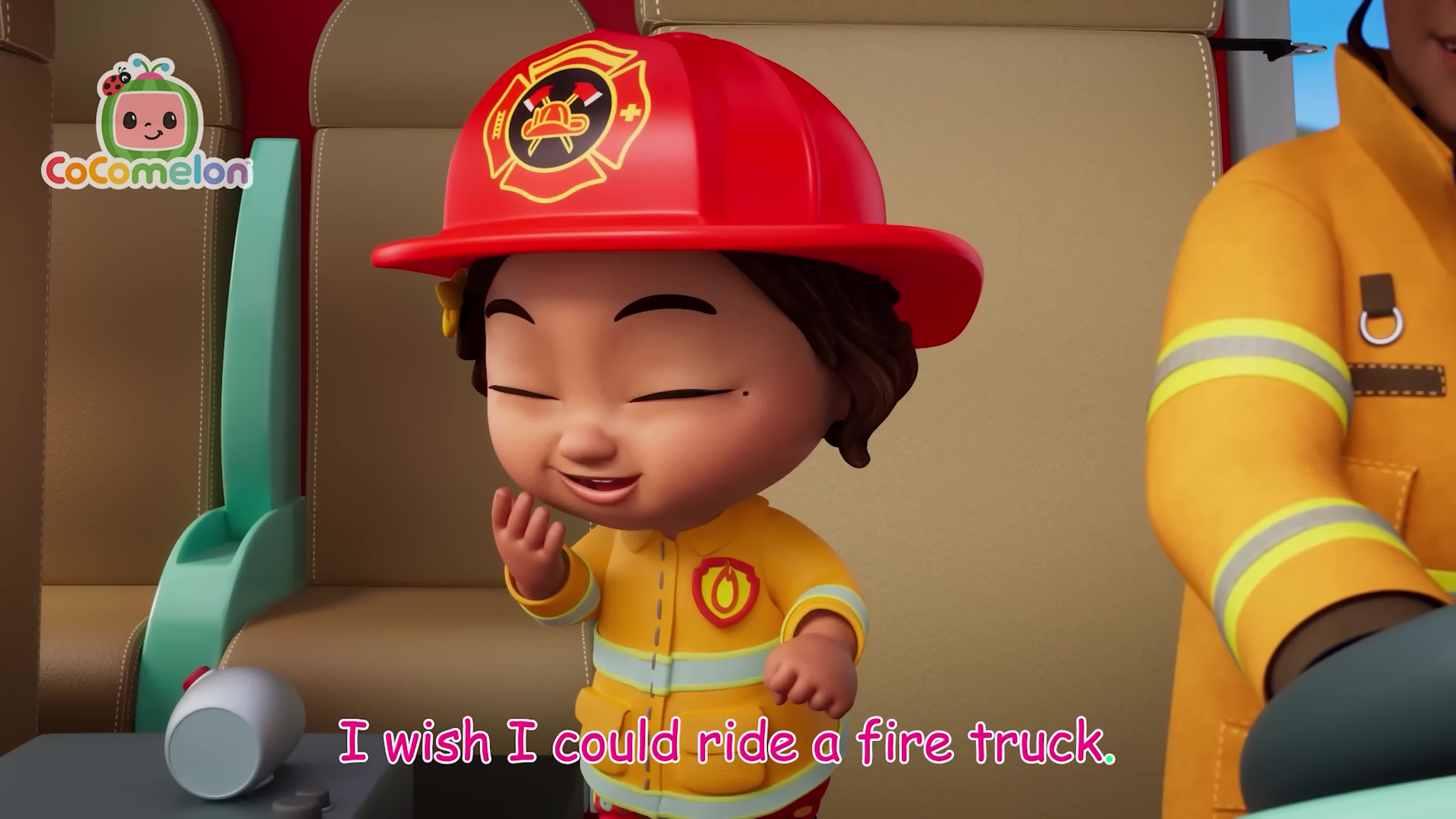 Fire Truck Song 🚒 | Dance with Nina & JJ | Let's Move with CoComelon Nursery Rh