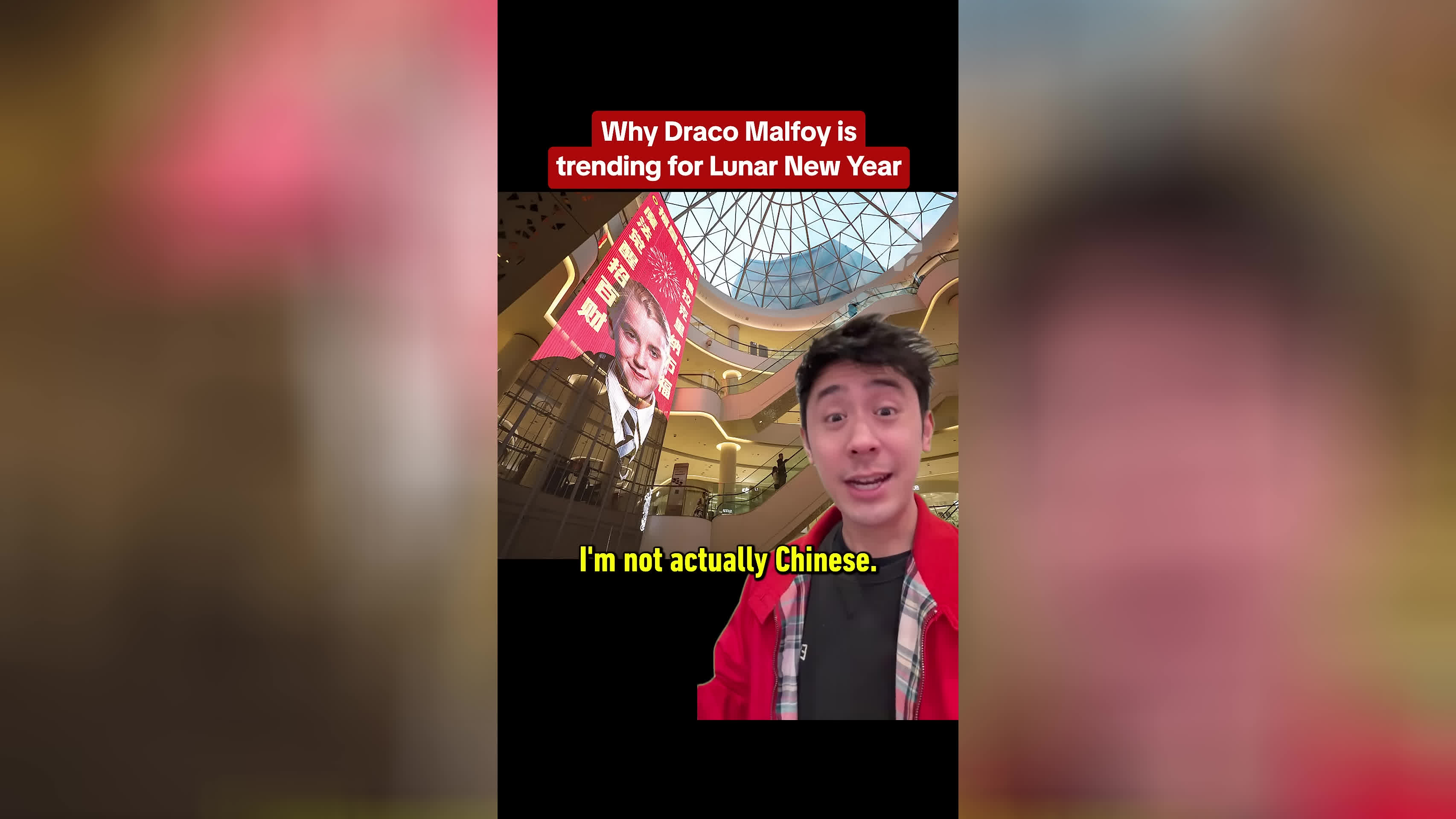 How Draco Malfoy ended up being the unofficial mascot of Chinese New Year