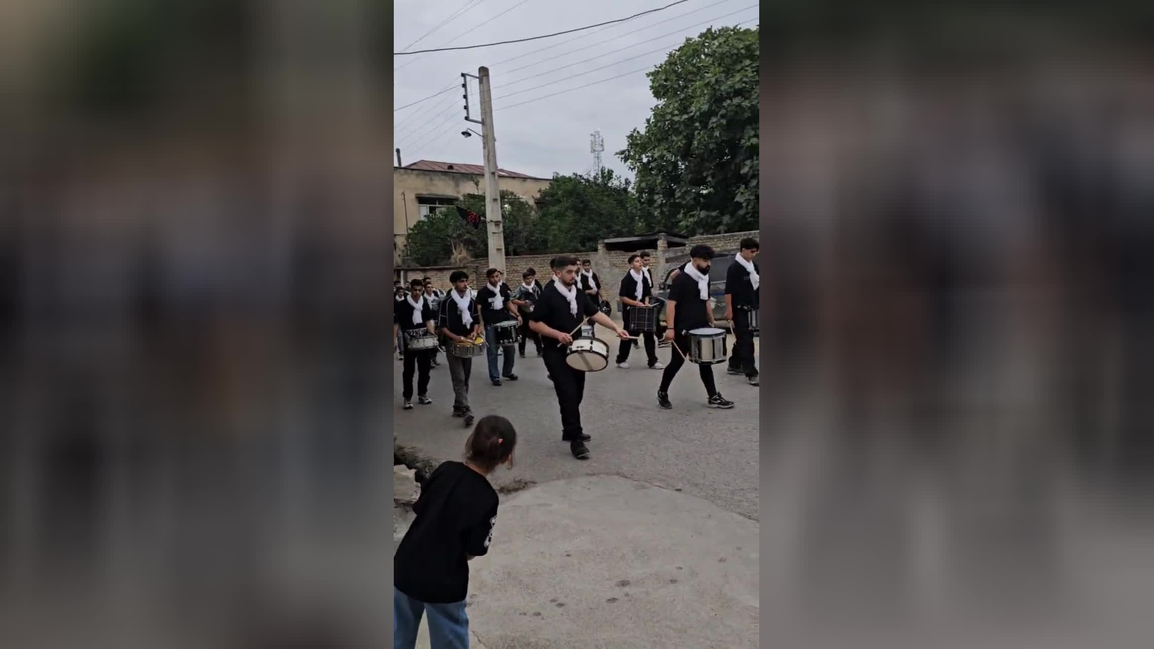 مراسم دسته‌رویی غروب تاسوعا محله‌گت‌زمین