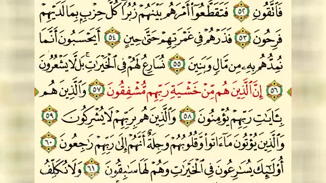سوره ی مؤمنون