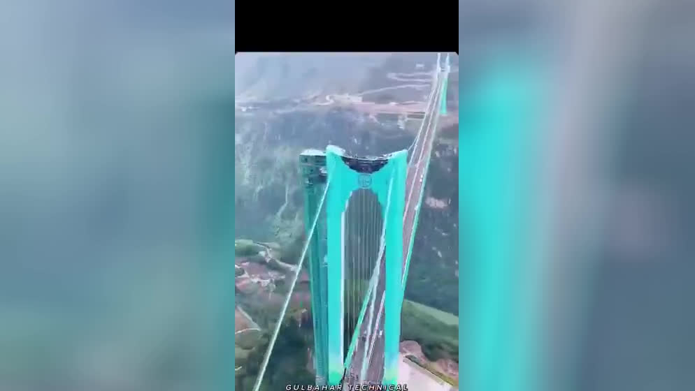 بلندترین پل جهان در چین