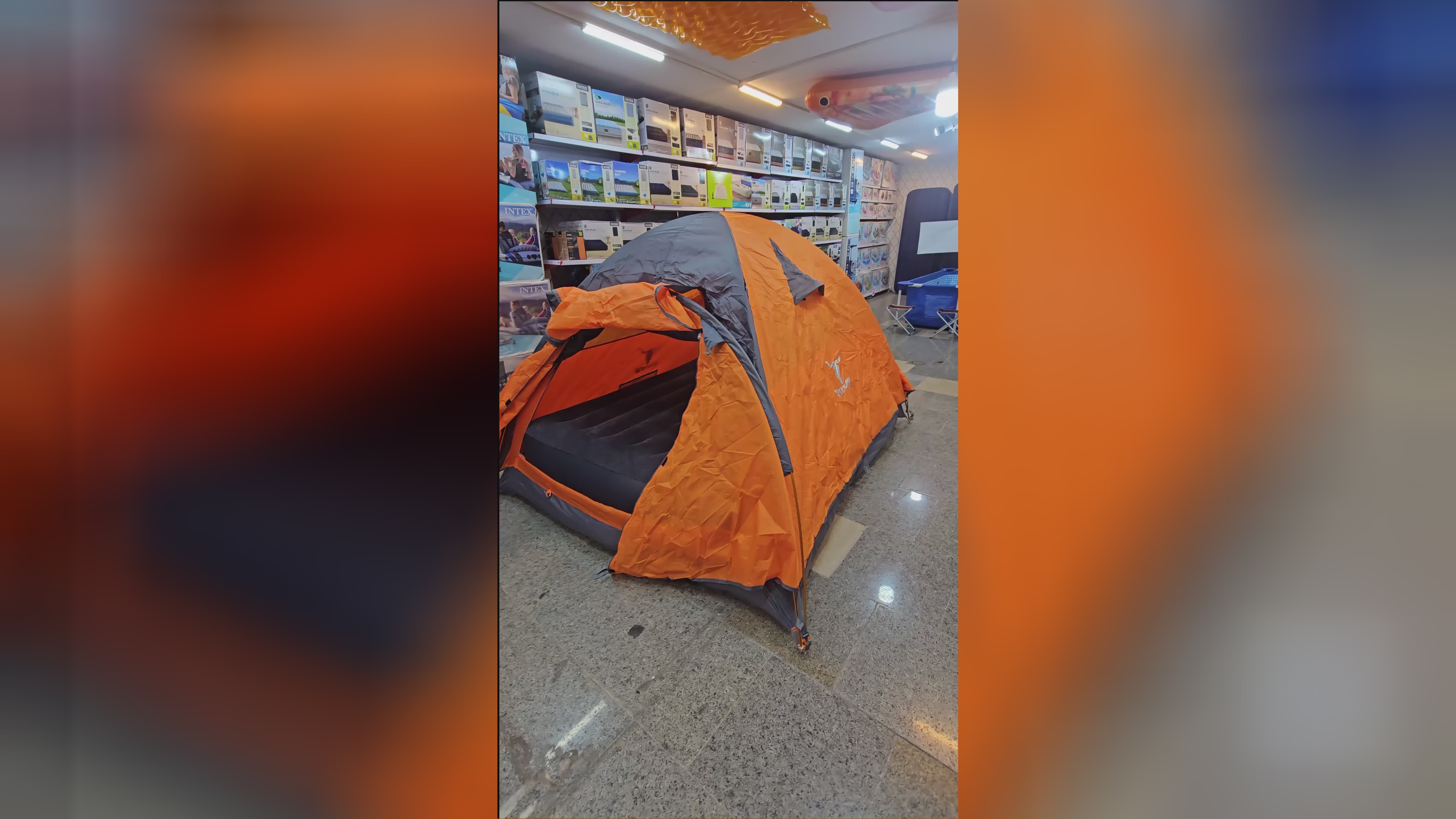 چادر مسافرتی کله گاوی پیکینیو مدل c2004