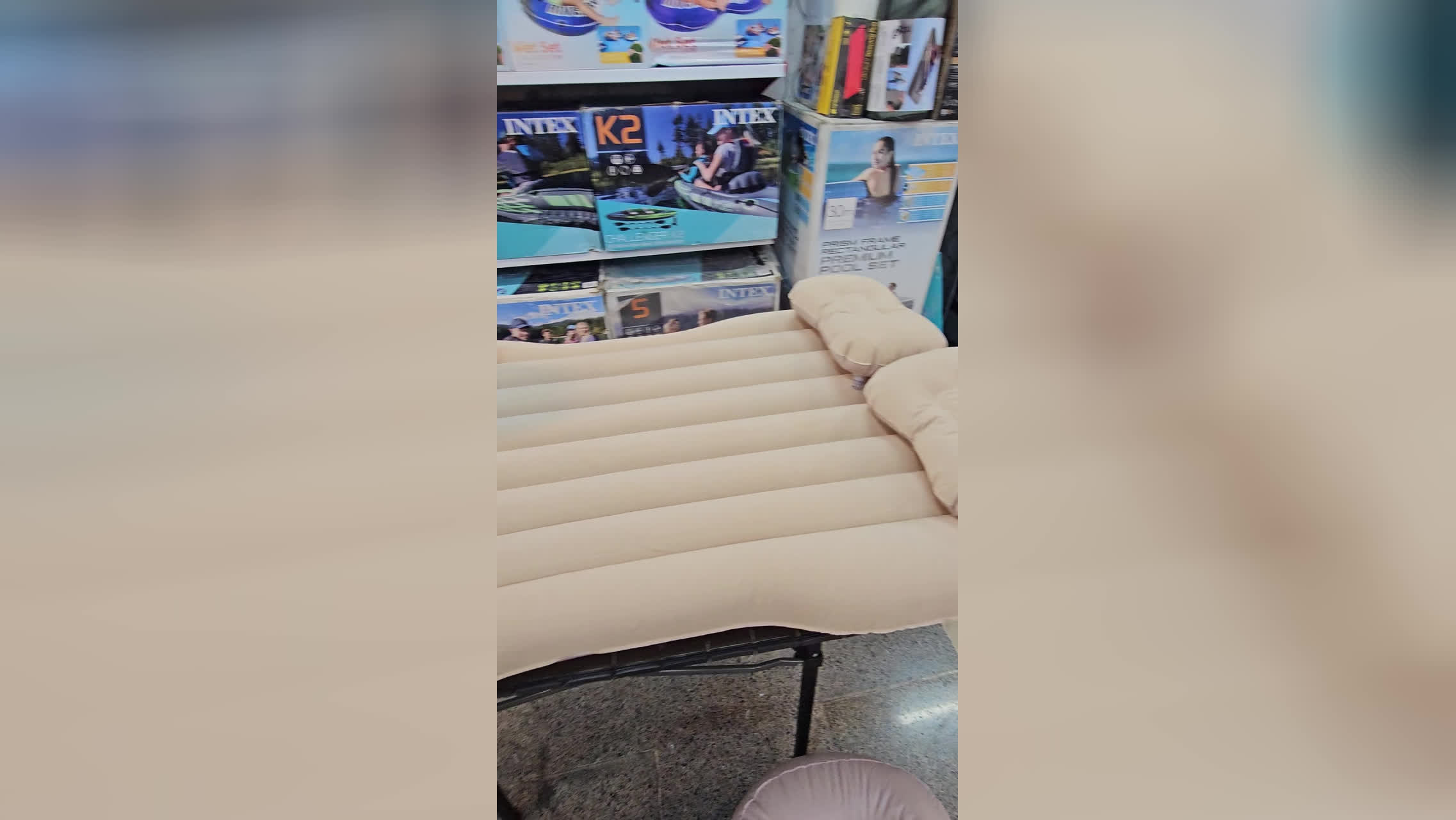 فروش تشک بادی داخل ماشین