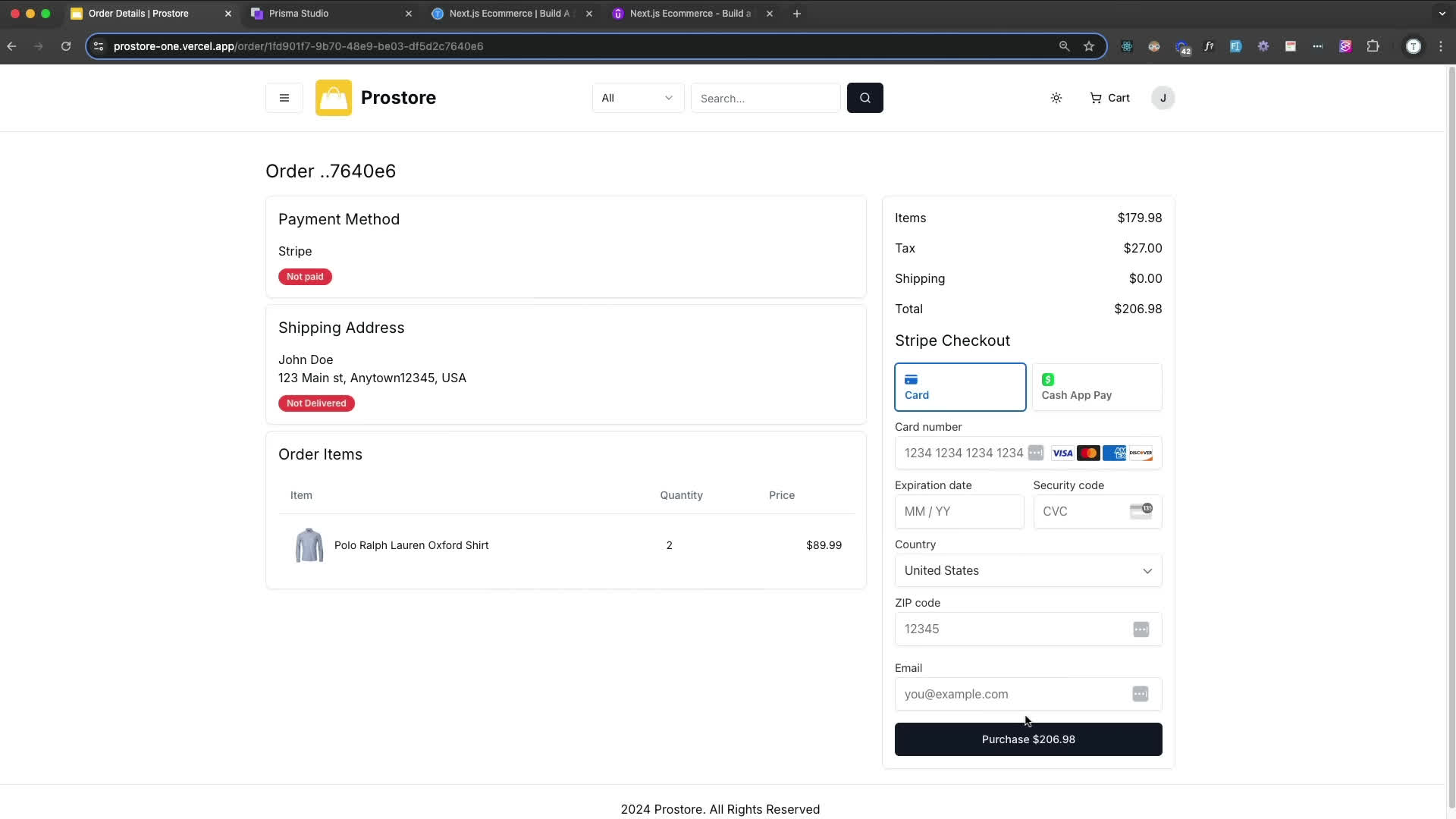 دوره جدید بیش از ۲۲ ساعته - ساخت یک پلتفرم تجارت الکترونیکی با Next.js، TypeScript، Post