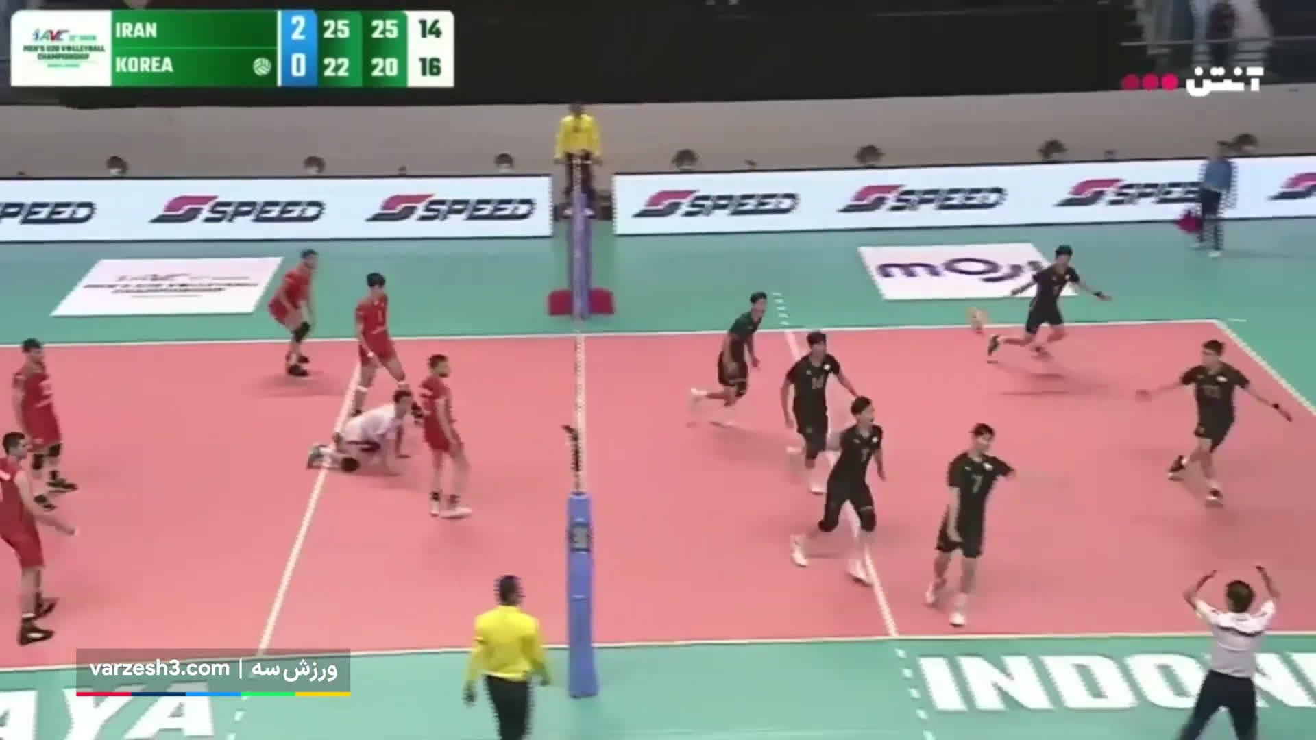 ایران vs کره جنوبی | مهم‌ترین لحظات | قهرمانی آسیا زیر ۲۰ سال والیبال ۲۰۲۴
