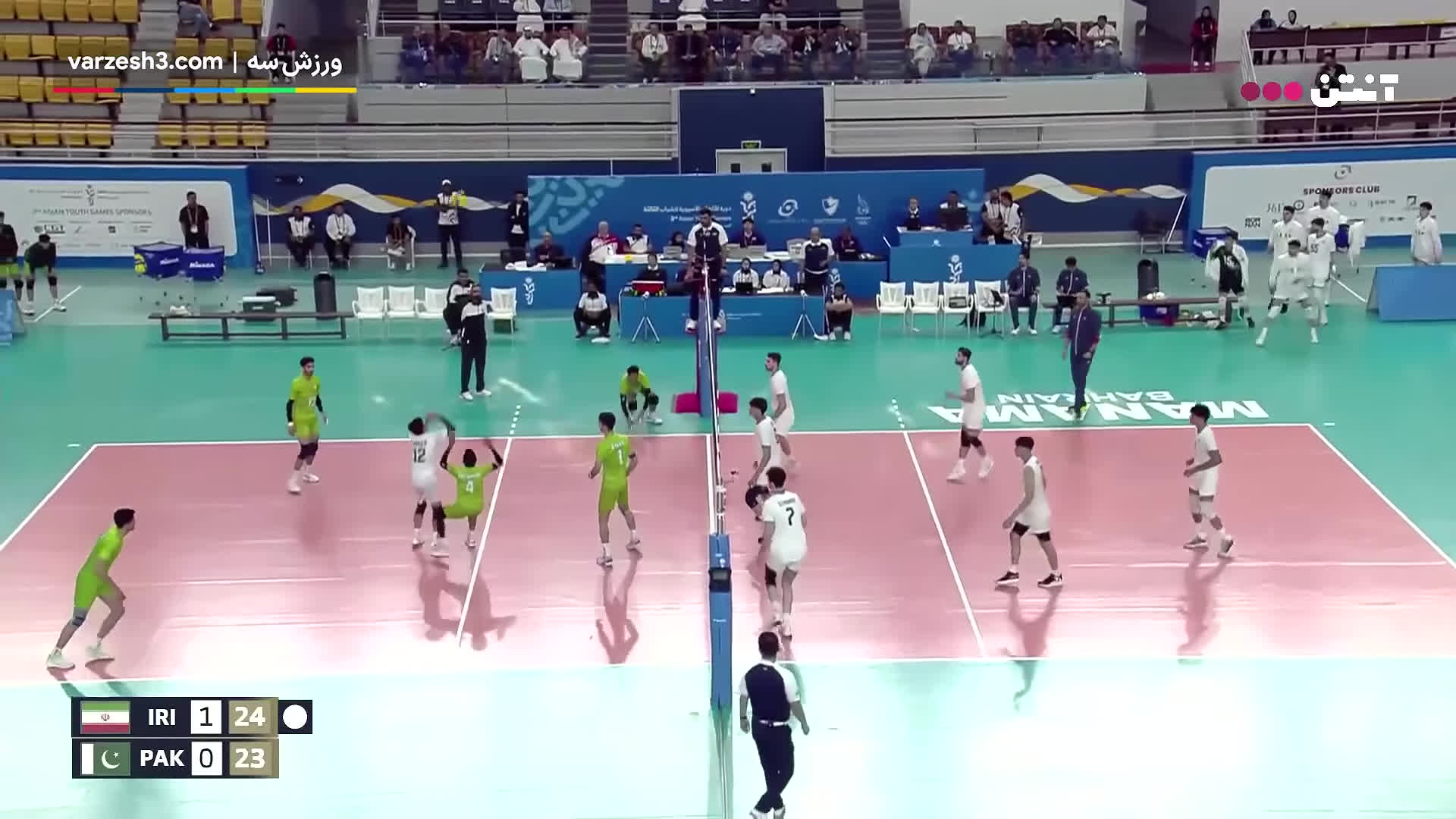 ایران vs پاکستان | فینال | والیبال در بازی‌های آسیایی جوانان ۲۰۲۵ | لحظات برتر