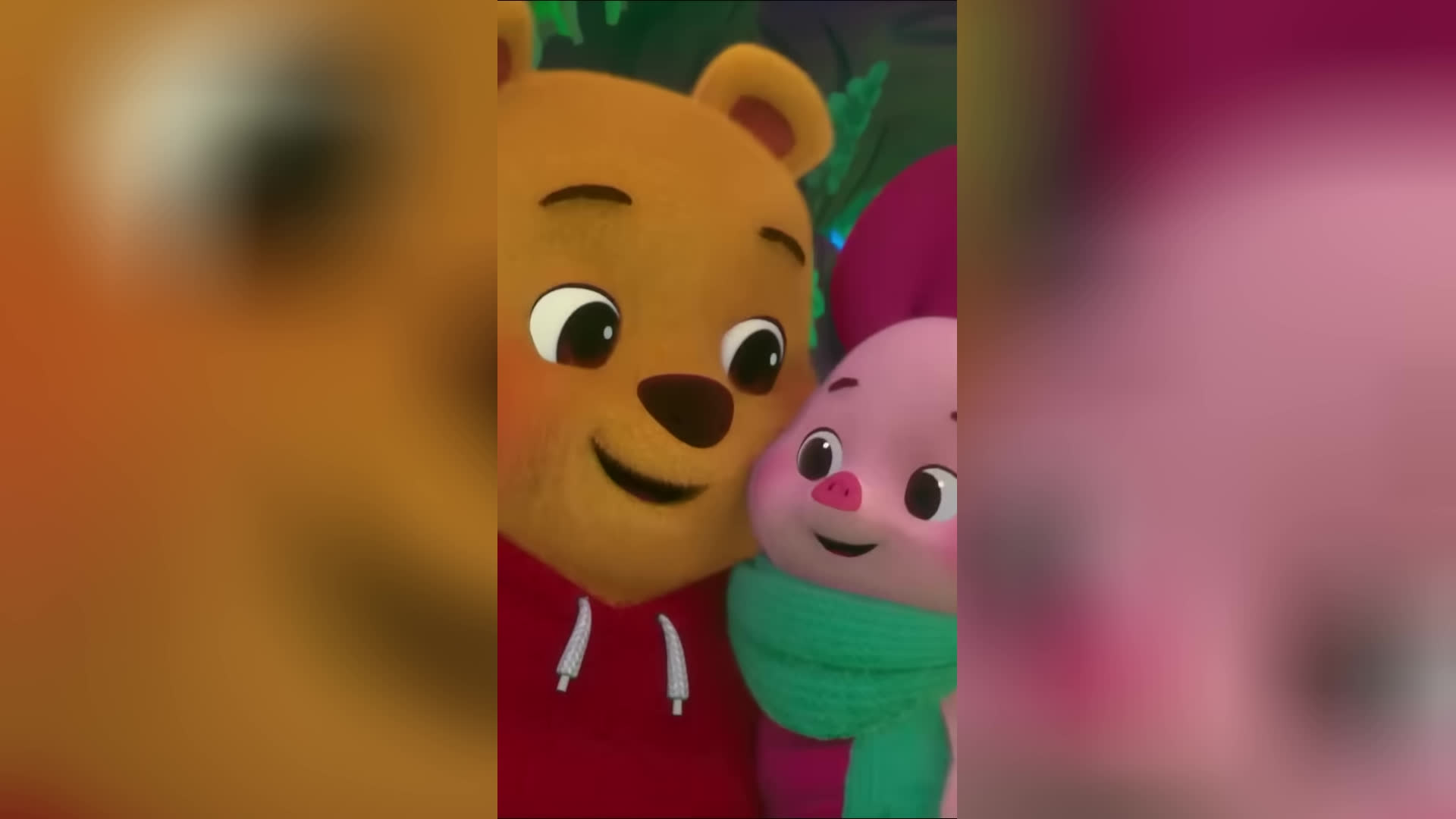 Play tag with Pooh Bear and Piglet! ❤️ | Playdate with Winnie the Pooh | Disney