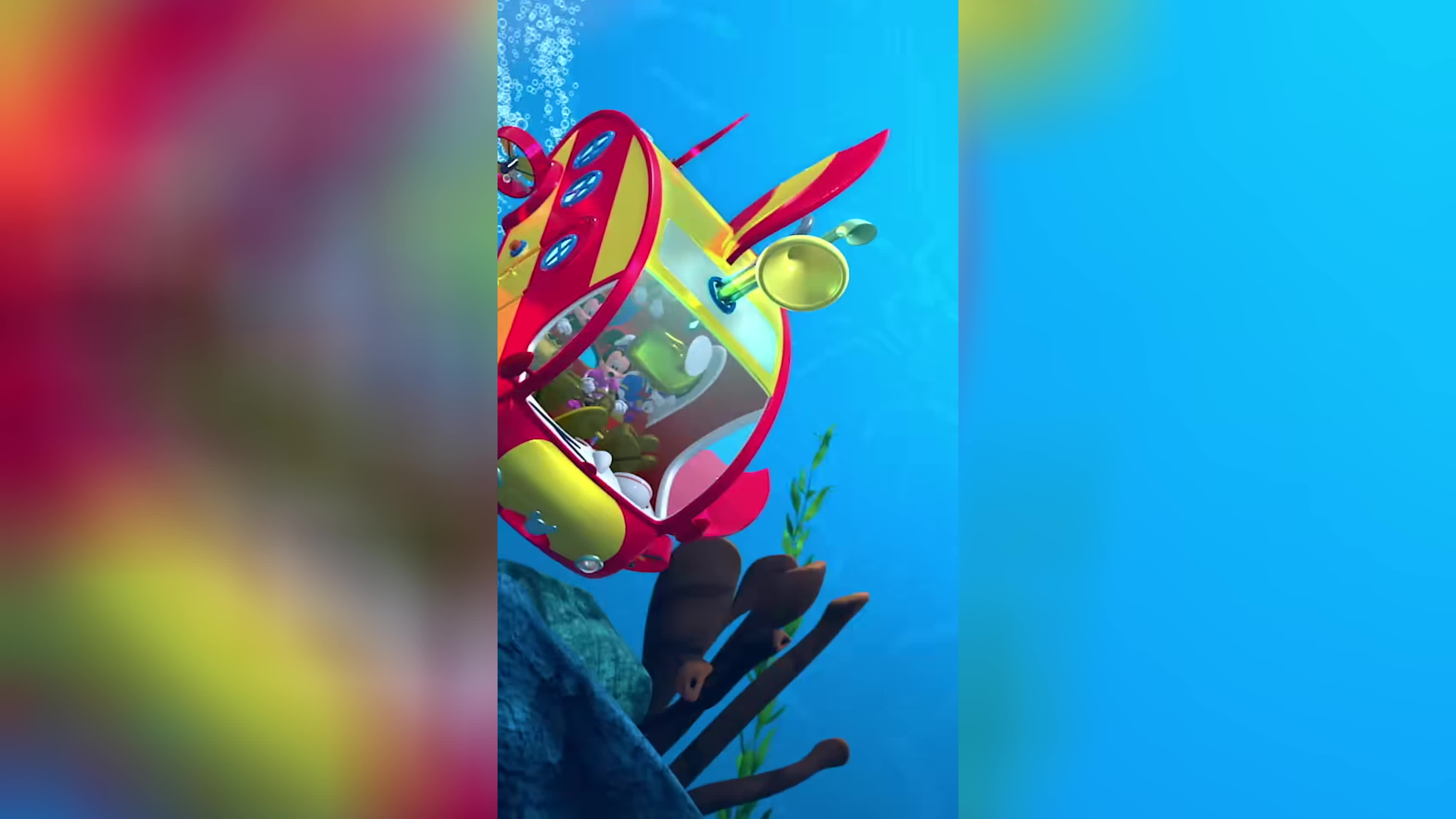 Sing along to the "Mysteries of the Deep" song from Mickey Mouse Clubhouse+! 🌊�