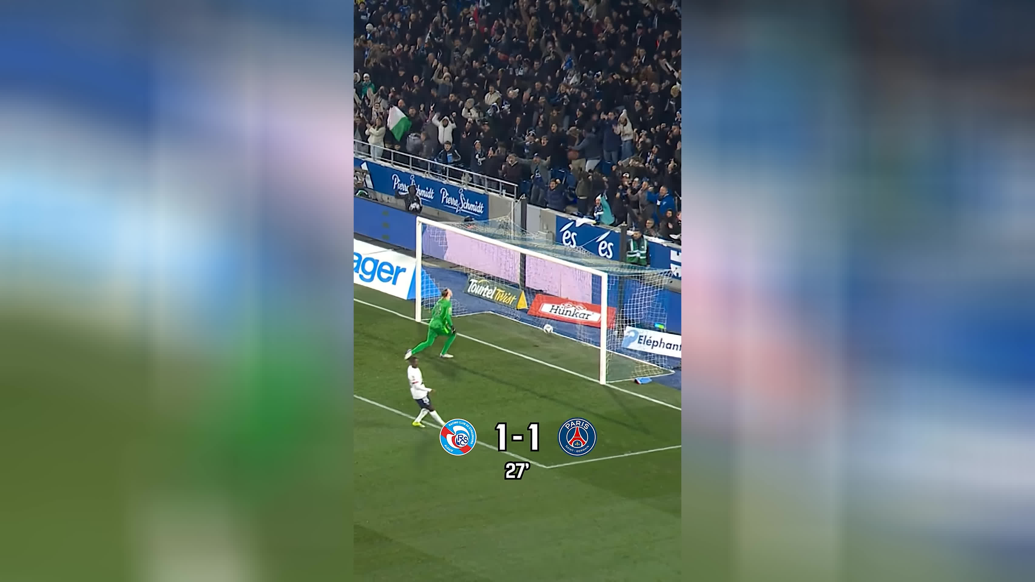 BIG WIN 😤 Strasbourg - PSG Highlights psg ligue1