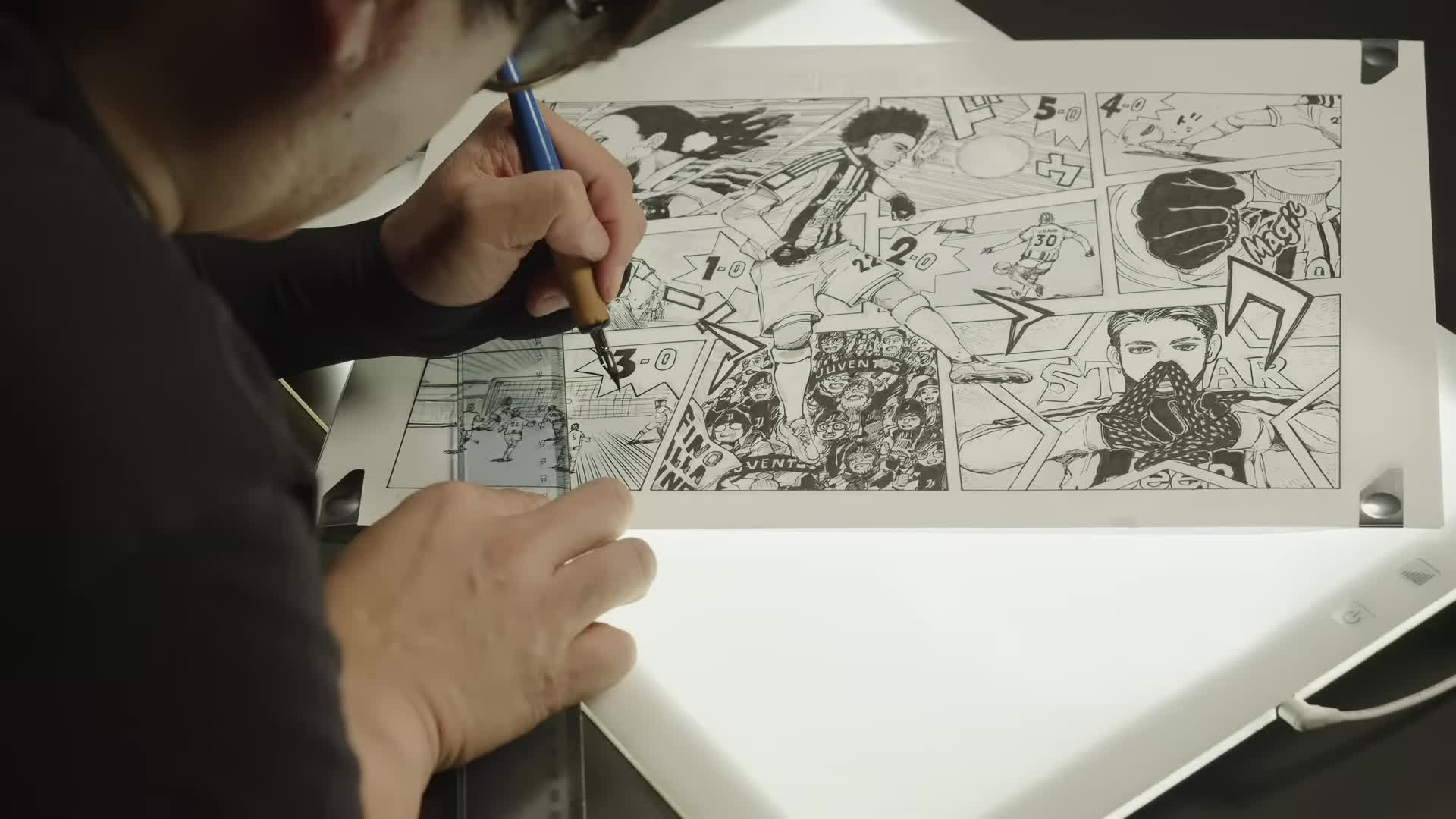 ACKY BRIGHT - Live Manga Drawing at Juventus Creator Lab