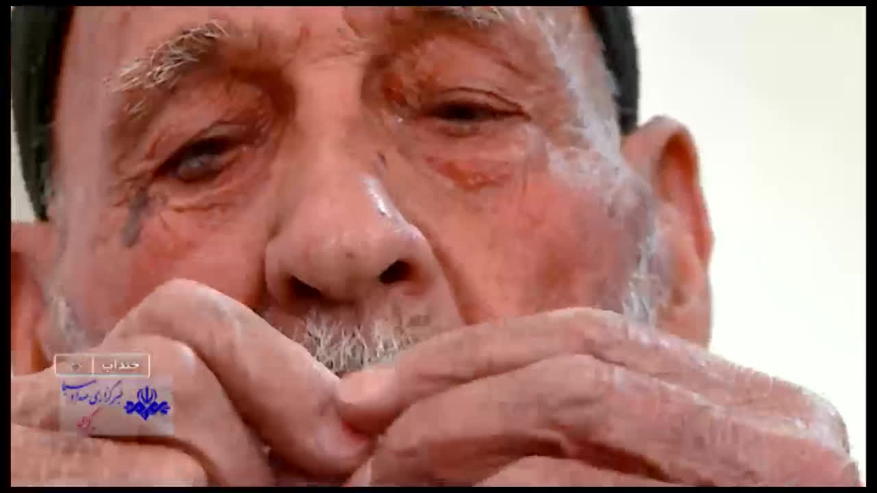 پیرمرد 112 ساله شهر خنداب استان مرکزی