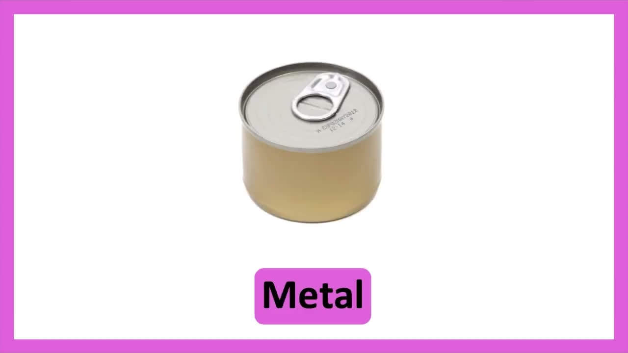 انواع material در انگلیسى