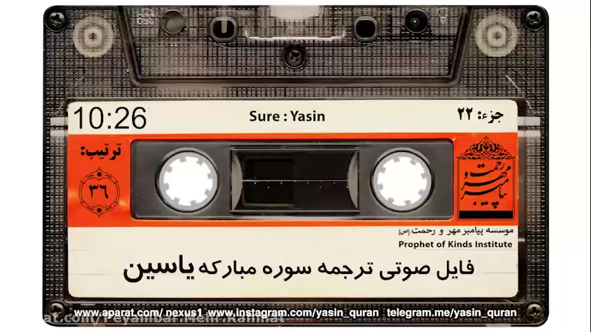 سوره یس ترجمه صوتی وتصویری